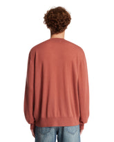 Red Silk and Cashmere Sweater | PDP | Antonia