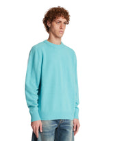 Maglione In Cashmere E Seta Azzurro | PDP | Antonia