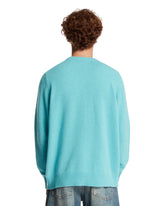 Maglione In Cashmere E Seta Azzurro | PDP | Antonia