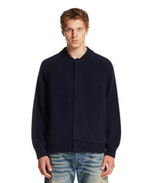 Cardigan In Misto Cashmere Blu | PDP | Antonia