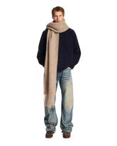 Cardigan In Misto Cashmere Blu | PDP | Antonia