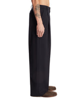 Blue Wool Tailored Trousers | PDP | Antonia