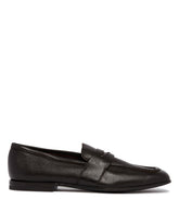 Brown Leather Loafers - WELCOME PROMO ROW | PLP | Antonia