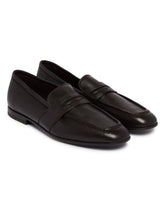 Brown Leather Loafers - WELCOME PROMO ROW | PLP | Antonia