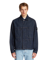 Blue Cotton Denim Jacket | PDP | Antonia