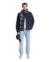 Blue Cotton Denim Jacket | PDP | Antonia