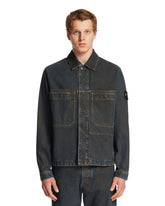 Blue Cotton Denim Jacket | PDP | Antonia