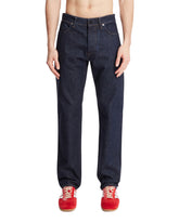 Dark Blue Five-Pocket Jeans | PDP | Antonia