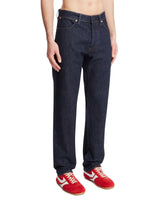 Dark Blue Five-Pocket Jeans | PDP | Antonia