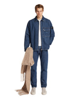 Dark Blue Straight-Leg Jeans | PDP | Antonia