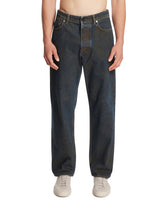 Blue Straight-Leg Jeans | PDP | Antonia
