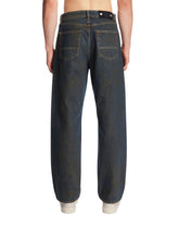 Blue Straight-Leg Jeans | PDP | Antonia
