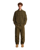 Green Multi-Pocket Cotton Trousers | PDP | Antonia