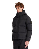 Black Hooded Down Jacket | PDP | Antonia