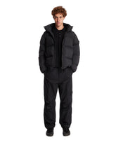 Black Hooded Down Jacket | PDP | Antonia