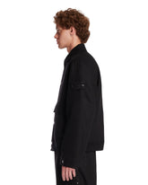 Black Ghost Wool Jacket | PDP | Antonia