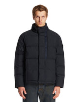 Blue Quilted Down Jacket | PDP | Antonia