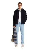 Blue Wool Jacket | PDP | Antonia