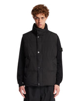 Black G100010 Crinkle Reps NY Vest | PDP | Antonia