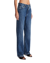 Blue Barra Straight-Leg Jeans | PDP | Antonia