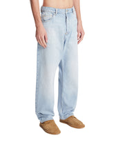 Blue Riso 90's Bleached Wash Jeans | PDP | Antonia