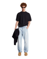 Blue Riso 90's Bleached Wash Jeans | PDP | Antonia