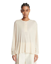 Beige Rutas Long-Sleeve T-Shirt | PDP | Antonia