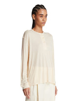 Beige Rutas Long-Sleeve T-Shirt | PDP | Antonia