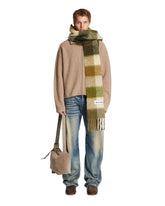 Beige Wool Zip Cardigan | PDP | Antonia