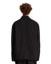 Giacca In Cotone E Lino Nera | PDP | Antonia