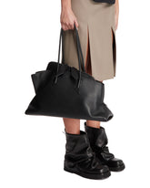 Black Medium La Passeggiata Bag | PDP | Antonia