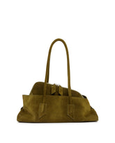 Green Small La Passeggiata Top Handle Bag | PDP | Antonia