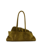 Green Small La Passeggiata Top Handle Bag | PDP | Antonia