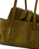 Green Small La Passeggiata Top Handle Bag | PDP | Antonia