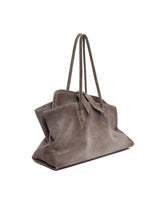 Dark Gray Medium La Passeggiata Bag | PDP | Antonia
