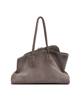 Dark Gray Medium La Passeggiata Bag | PDP | Antonia