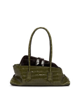 Green and Brown La Passeggiata Small Bag | PDP | Antonia