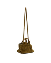 Green Mini La Passeggiata Suede Bag | PDP | Antonia