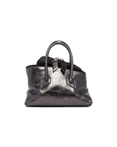 Gray Mini La Passeggiata Leather Bag | PDP | Antonia