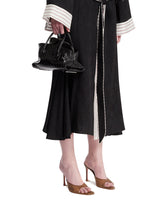 Black La Passeggiata Mini Croc-Embossed Leather Bag | PDP | Antonia