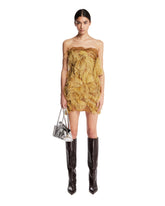 Green Feather Mini Dress | PDP | Antonia