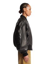 Black Anja Bomber Jacket | PDP | Antonia