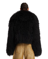 Black Mongolia Bomber Jacket | PDP | Antonia