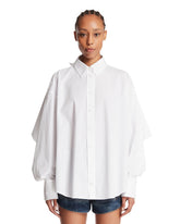 White Shirt with Cape Detail | PDP | Antonia