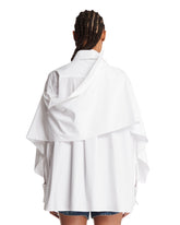 White Shirt with Cape Detail | PDP | Antonia