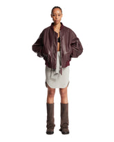 Gray Trompe-l'oeil Skirt | PDP | Antonia
