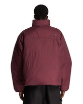 Burgundy Pertex Reversible Nuptse Down Jacket | PDP | Antonia