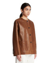 Brown Quintus Jacket | PDP | Antonia