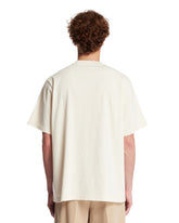 White Cotton T-Shirt | PDP | Antonia