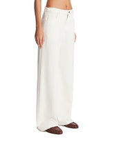 Jeans Eglitta In Cotone Bianchi | PDP | Antonia